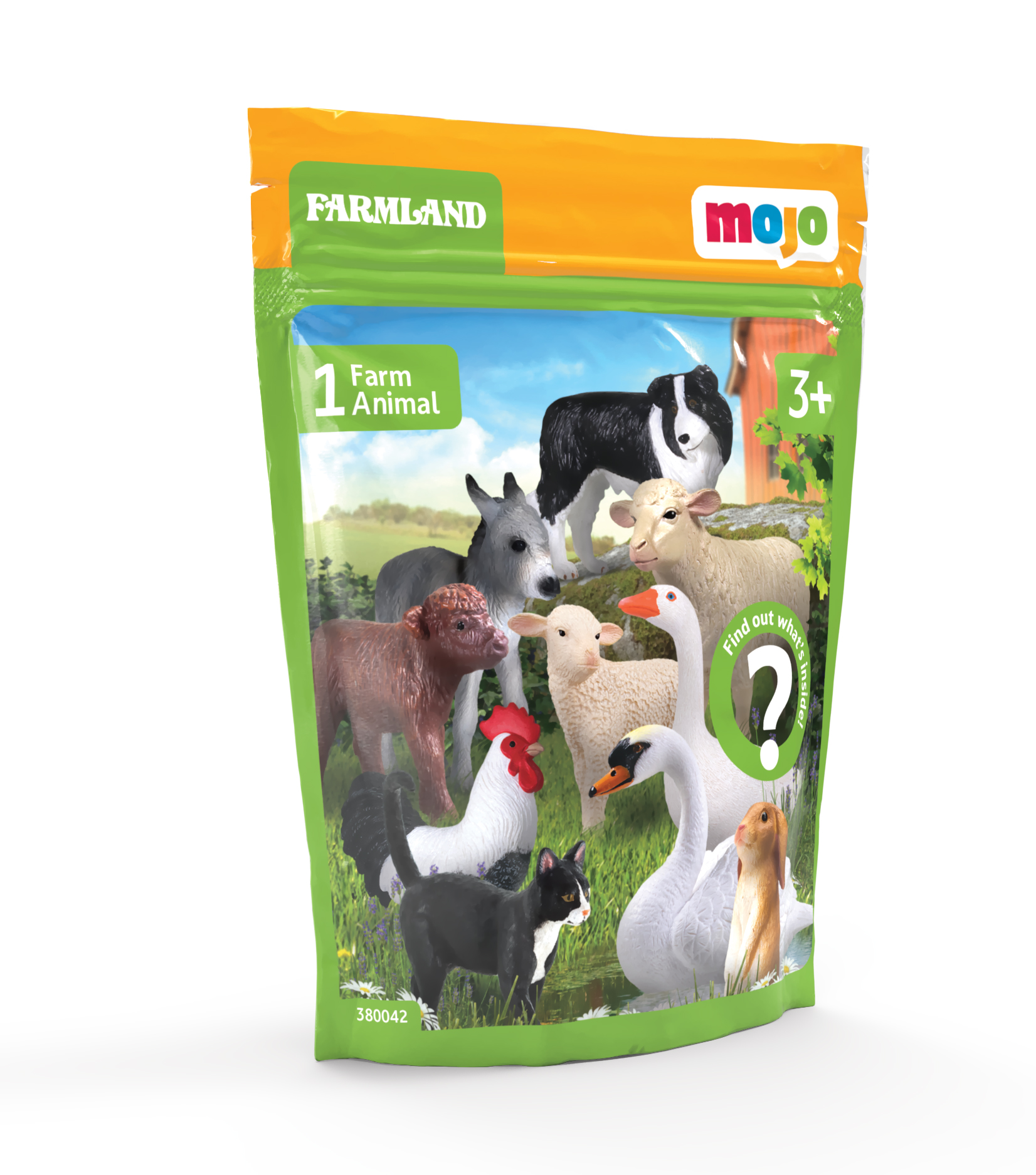 Mojo Blind Bag with Animal (1pc) asstd, Farmland - Mojo - Import