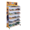 Mojo 100 cm Metal display with dividers and wheels