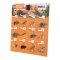 Mojo Wildlife Keychains 72pcs assorted on Display