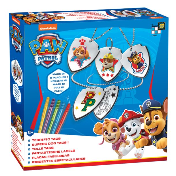 Paw Patrol Tags - Terrific Tags