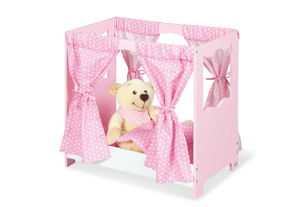 Canopy for Doll Bed - white, Toys