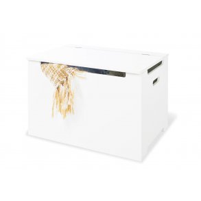 Pinolino Opbevaringsb�nk, Hvid Lakeret