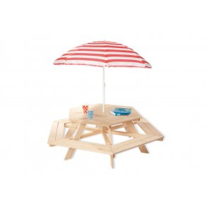 Pinolino Benches with table Nicki 6-gon