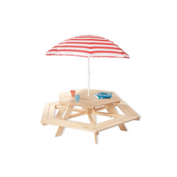 Pinolino Benches with table Nicki 6-gon