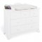 Pinolino Changing unit 'Pino' wideSolid wood: pine, white glazed 
