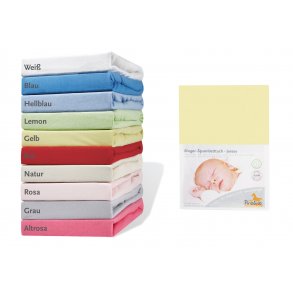 Pinolino Strklagen til Vugge, Bedside Crib og Barnevogn, Jersey/Gul