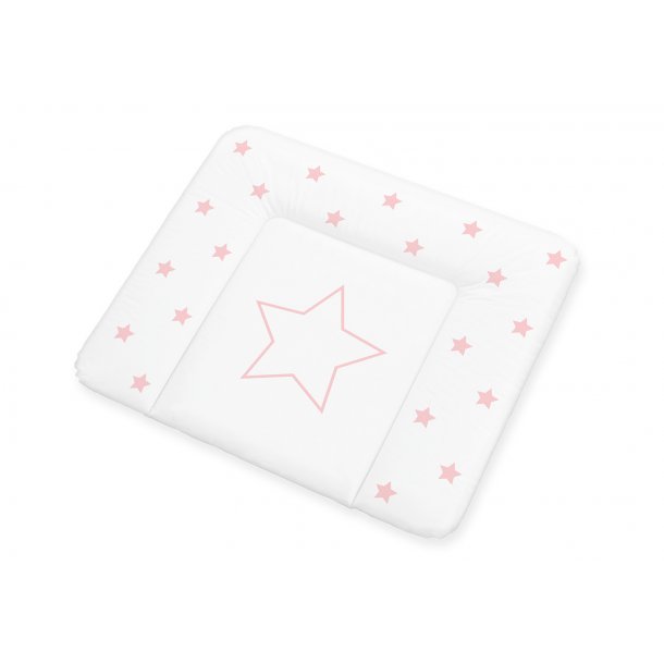 Pinolino Puslepude Stor Komfort, Folie/Rosa Stjerner