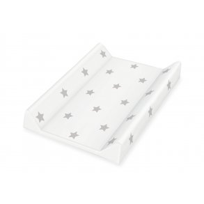 Pinolino Shaped changing mat 'Sternchen', plastic, grey