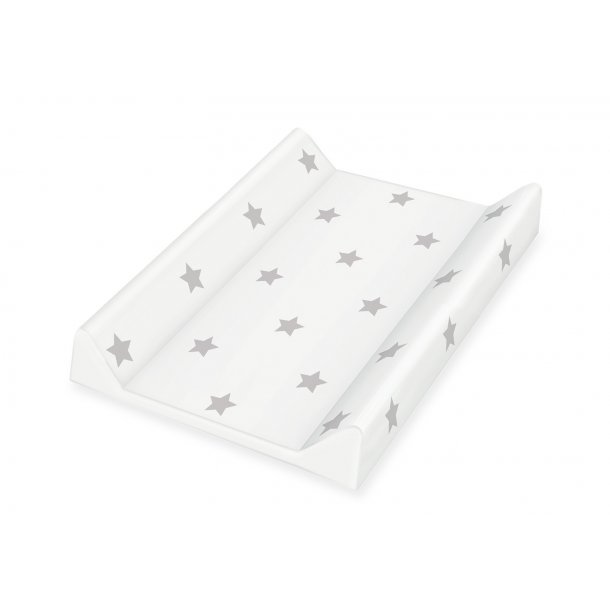 Pinolino Shaped changing mat 'Sternchen', plastic, grey