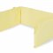 Pinolino Bed Bumper for Cot 165x28cm, Terry / ellow