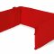 Pinolino Bed Bumper for Cot 165x28cm, Terry / Red