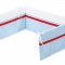 Pinolino Bed Bumper for Cot 165x28cm, Skib Ohoi
