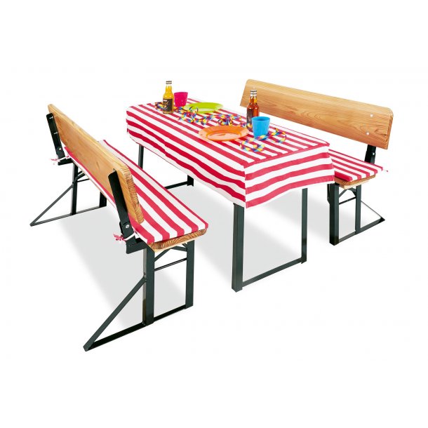 childrens bench and table set