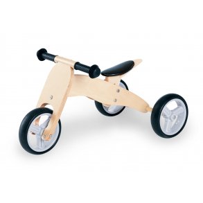 Pinolino Mini-tricycle 'Charlie', natureSolid wood: birch, clear lacquered