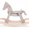 Pinolino Rocking Horse with Safety Brace, Pinolino/Beechwood/Grey