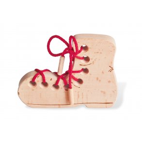 Pinolino Sy med snor, Sko/Ubehandlet Bg