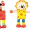 small foot Display Flexible Animals (12 pcs)