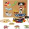 small foot Play with Hammer and Nails, Pirates
