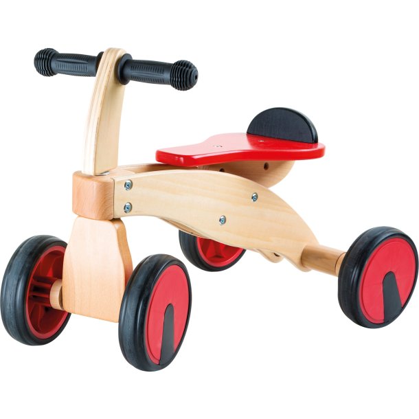 small foot Four-Wheeled Running Bike, Red