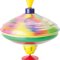 small foot Spinning top with Animals