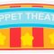 small foot Puppet Theatre and Market Stall, 2 in 1