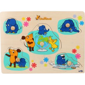 small foot Puslespil med Elefant, Musen