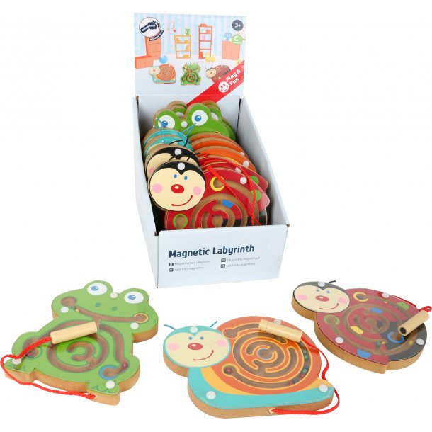 small foot Display Labyrint med Magnet (12 stk), Dyr