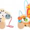 Smallfoot Pull-along Animals with Bead Rollercoaster Display  