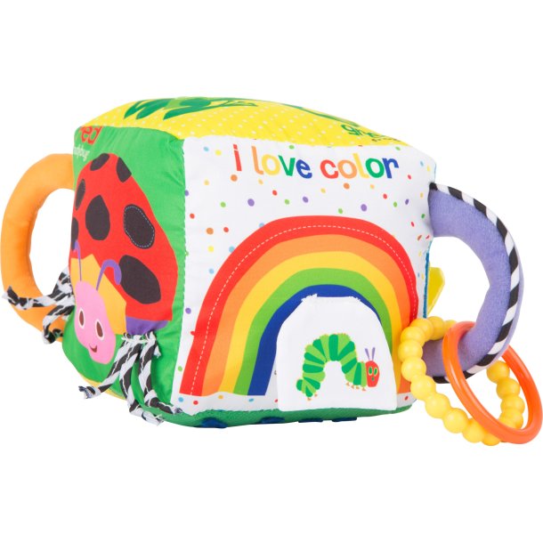 small foot Activity Cube in Plush, The Very Hungry Caterpillar