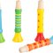 Smallfoot Colourful Trumpets Display  
