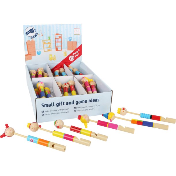 small foot Display Whistle Clowns (24 pcs)