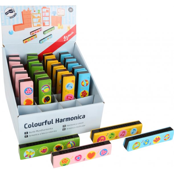 Smallfoot Colourful Harmonica Display  