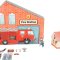 small foot Fire station / Doll house in Pap