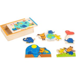 small foot Puslespil i Kasse med Elefant, Musen