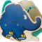 small foot Gynge-Elefant, Musen