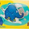 small foot Gynge-Elefant, Musen