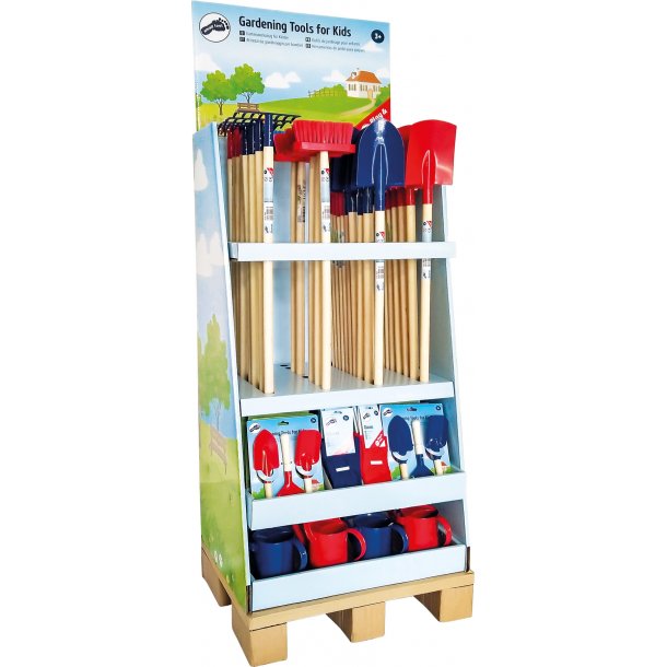 Translation is being made - Gardening Tools for Kids Display
