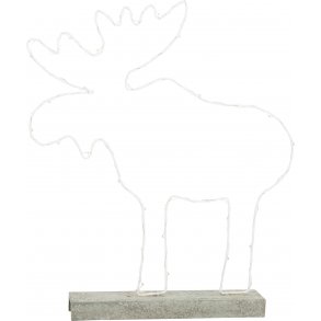 small foot Elg med LED-Lys