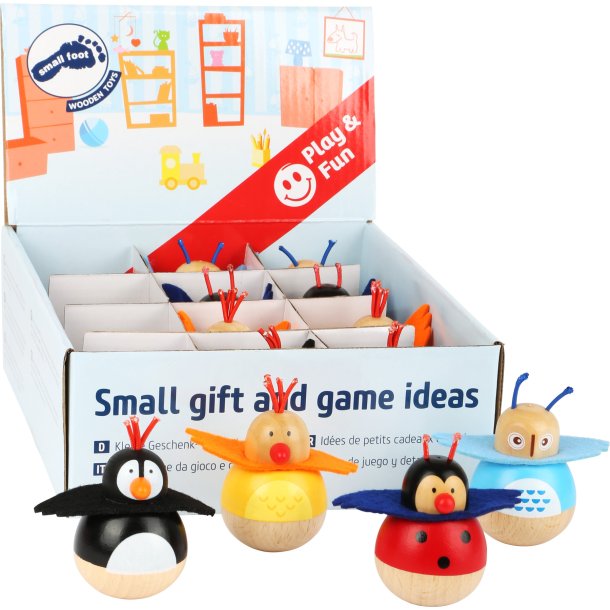 small foot Display Veltepetter Dyr (12 stk)