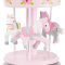 small foot Music Carousel, Horses / Pink