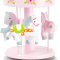 small foot Music Carousel, Horses / Pink