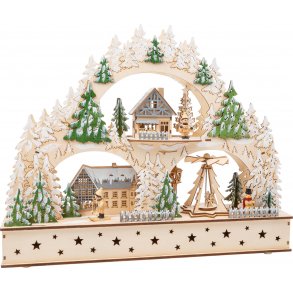 small foot Julelampe, Vinter By med Arkader