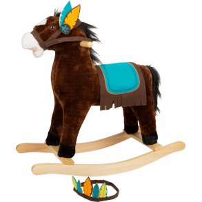 small foot Gyngehest, Indianer