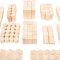 small foot Wooden blocks in Bag (200 pcs), Nature
