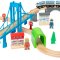 Bridge Building Wooden Toy Train