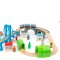 Bridge Building Wooden Toy Train