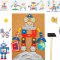 small foot Hammare och Spik, Robot