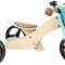 small foot Balance bike 2 in 1, Trike / Turquoise