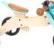 small foot Balance bike 2 in 1, Trike / Turquoise