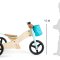 small foot Balance bike 2 in 1, Trike / Turquoise